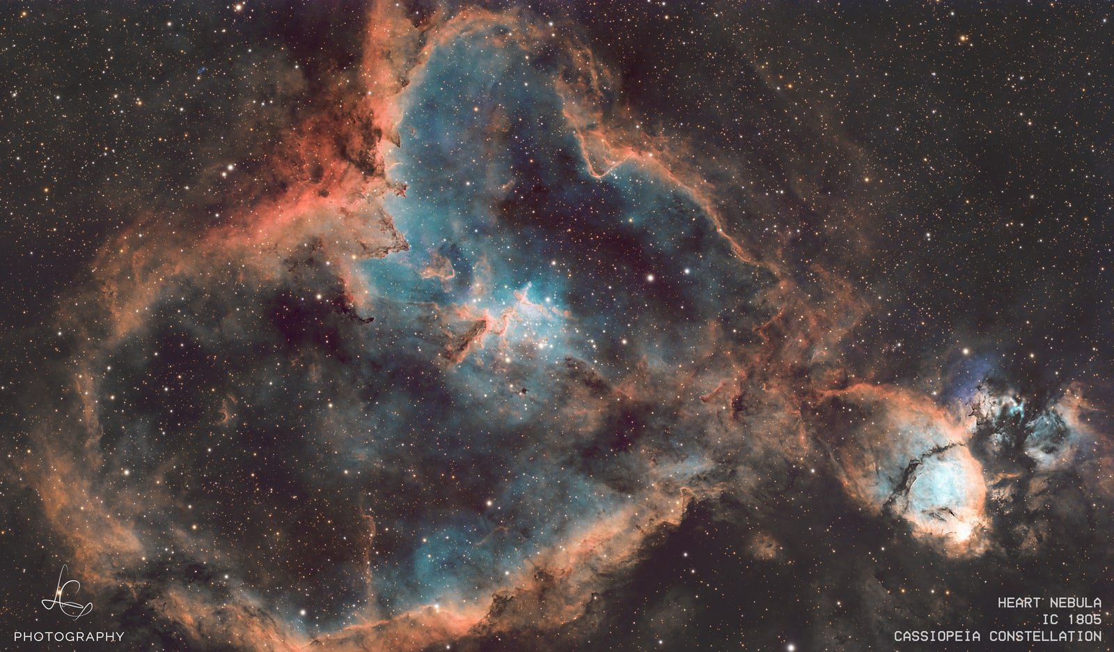 IC 1805 — The Heart Nebula
