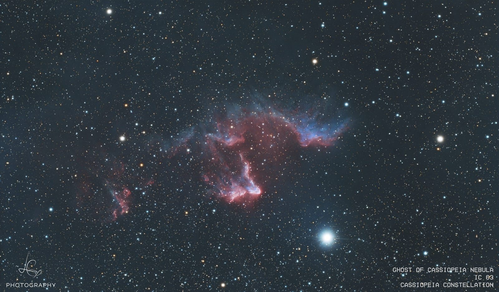 IC 63 — The Ghost of Cassiopeia