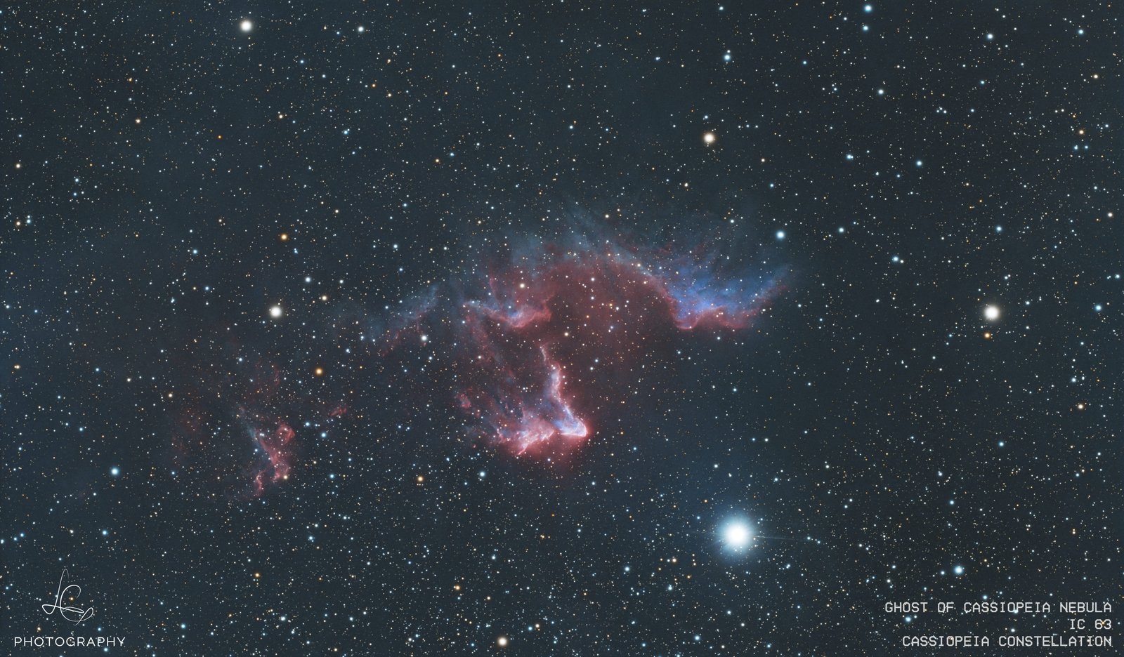 IC 63 — The Ghost of Cassiopeia