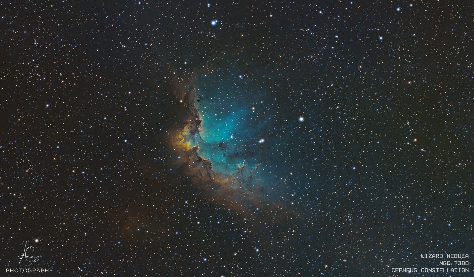 NGC 7380 — The Wizard Nebula