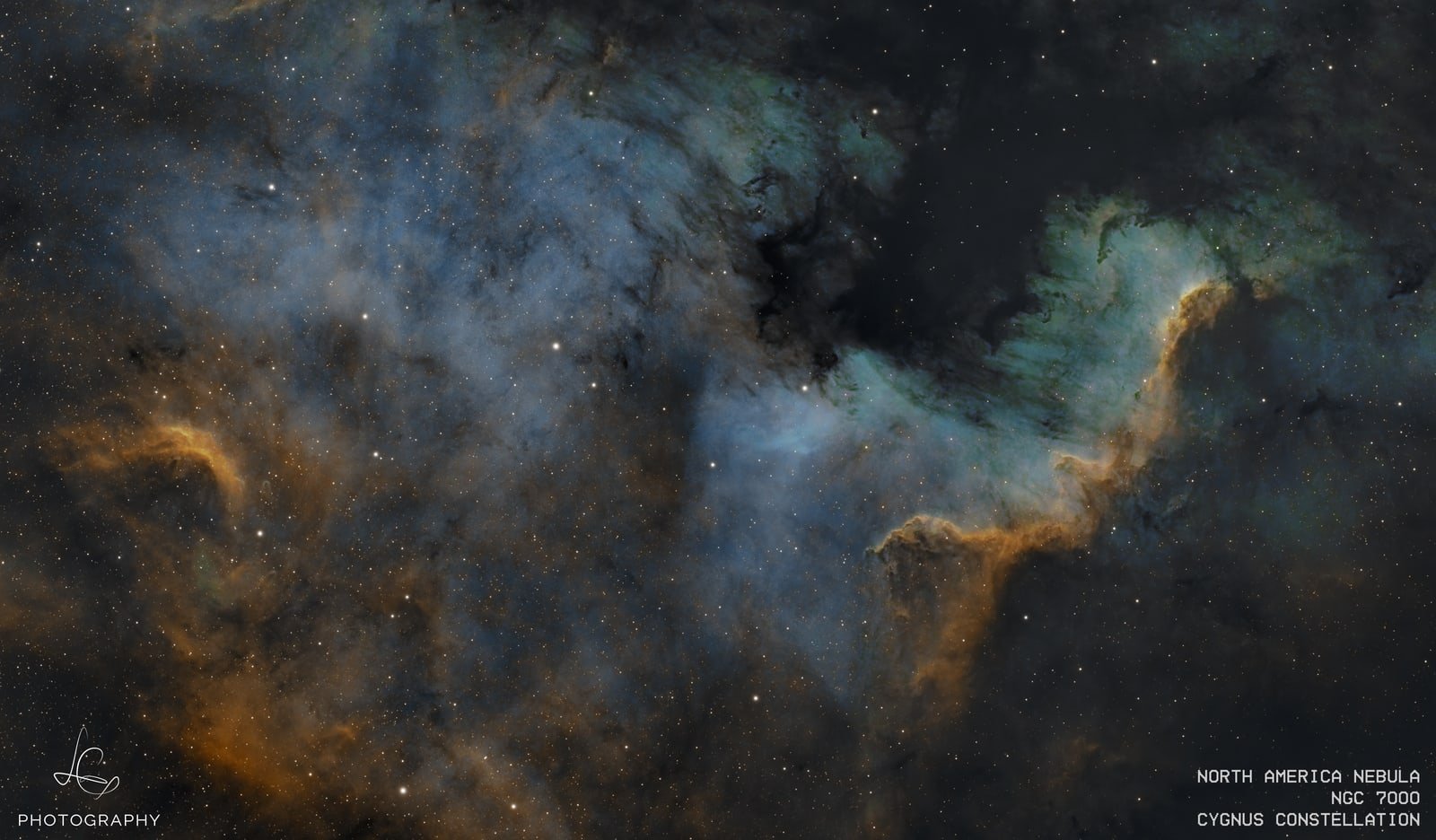NGC 7000 — The North America Nebula